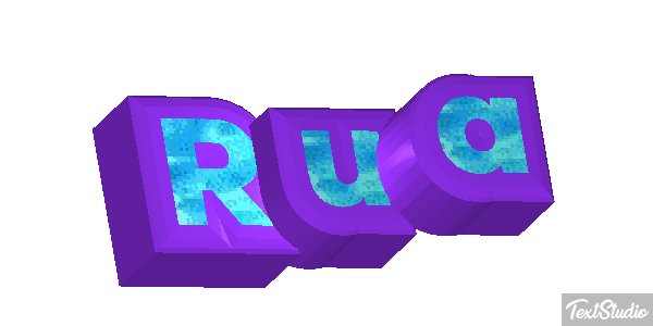 Rua Text effect
