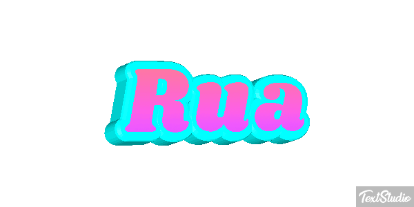 Rua Text effect