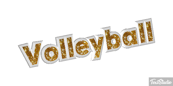 Volleyball Texteffekt