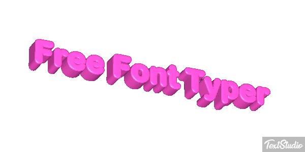 Free Font Typer Efekt tekstowy