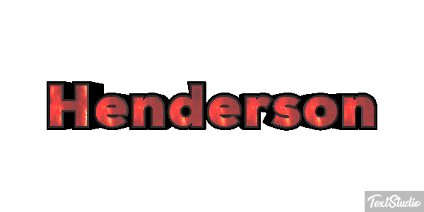 Henderson Text effect