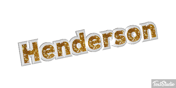 Henderson Text effect