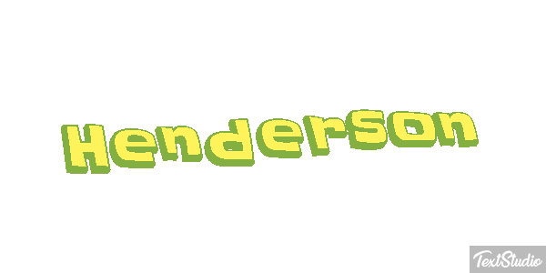 Henderson Text effect