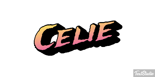 Celie Text effect