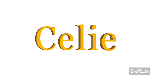 Celie Text effect