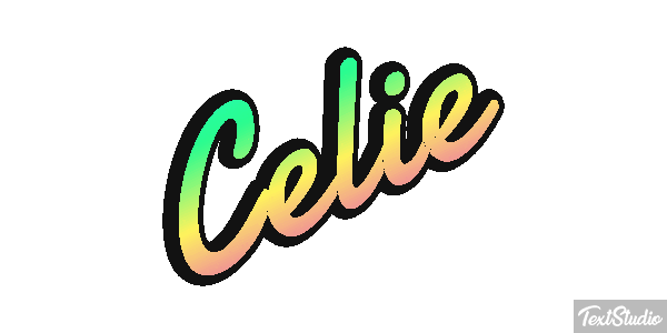 Celie Text effect