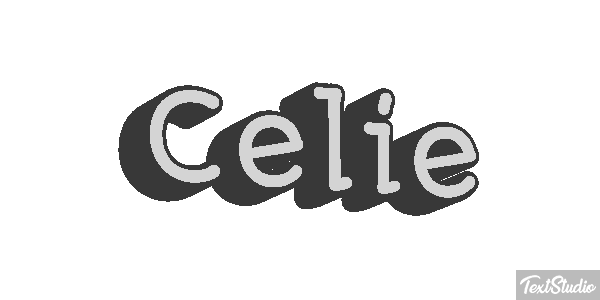 Celie Text effect