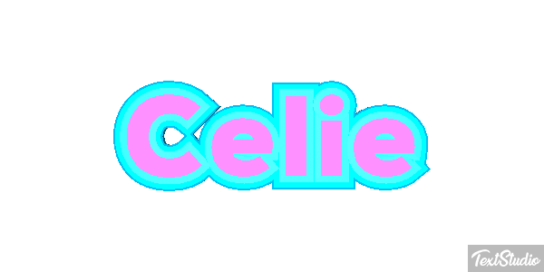 Celie Text effect
