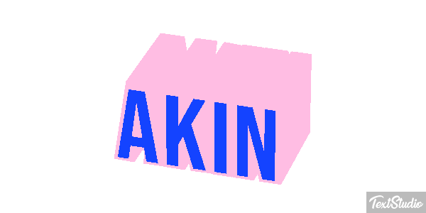 Akın テキスト効果