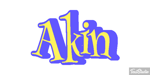 Akın テキスト効果