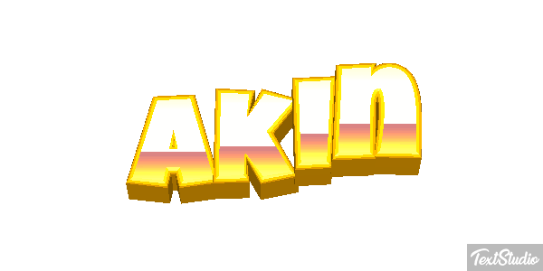 Akın テキスト効果
