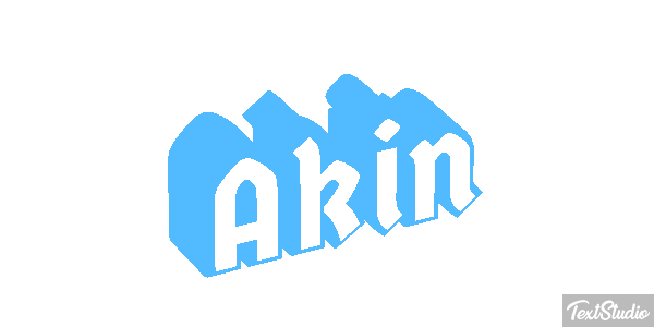 Akın テキスト効果