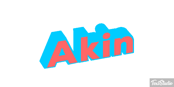 Akın テキスト効果