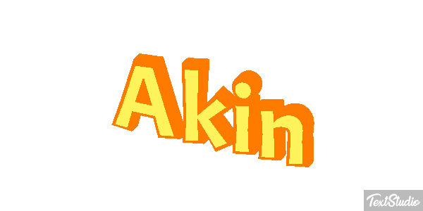 Akın テキスト効果