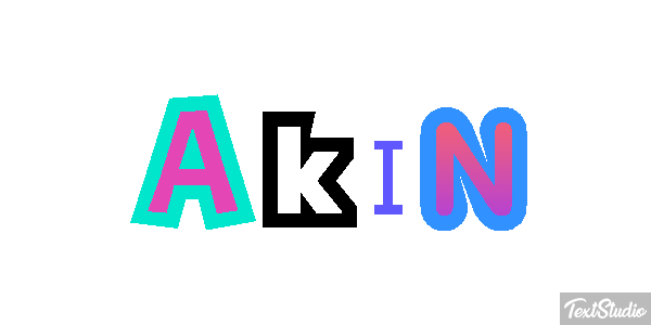 Akın テキスト効果
