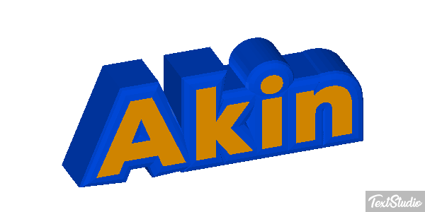 Akın テキスト効果
