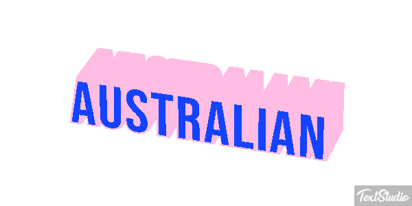 Australian テキスト効果