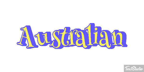 Australian テキスト効果