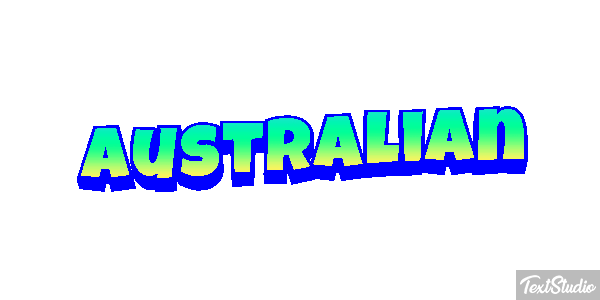 Australian テキスト効果