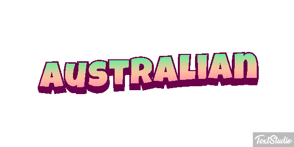 Australian テキスト効果
