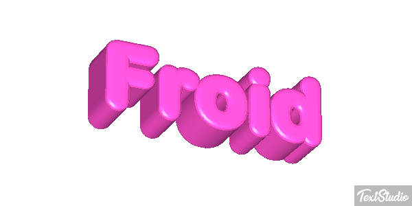 Froid Effet de texte