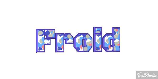 Froid Effet de texte