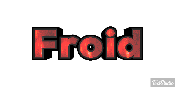 Froid Effet de texte
