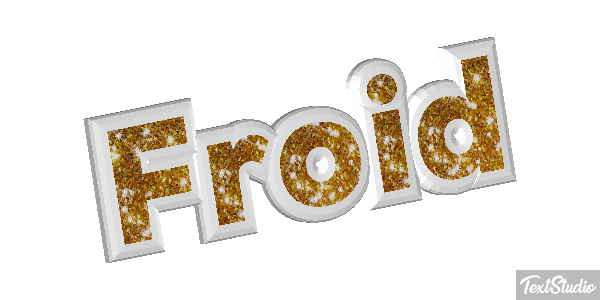 Froid Effet de texte