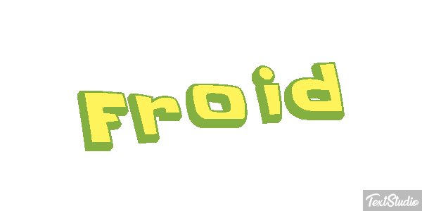 Froid Effet de texte