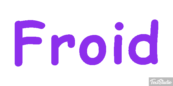 Froid Effet de texte