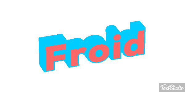 Froid Effet de texte