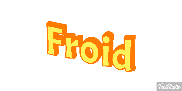 Froid Effet de texte