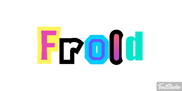 Froid Effet de texte