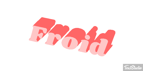 Froid Effet de texte
