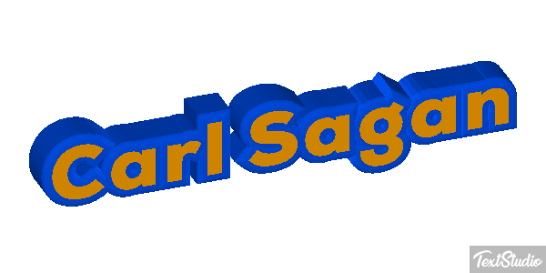 Carl Sagan Efeito do texto
