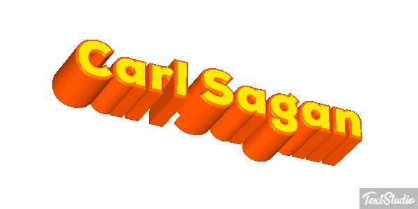 Carl Sagan Efeito do texto