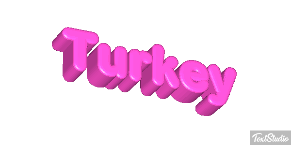 Turkey Effetto testo