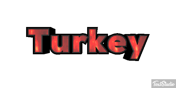 Turkey Effetto testo