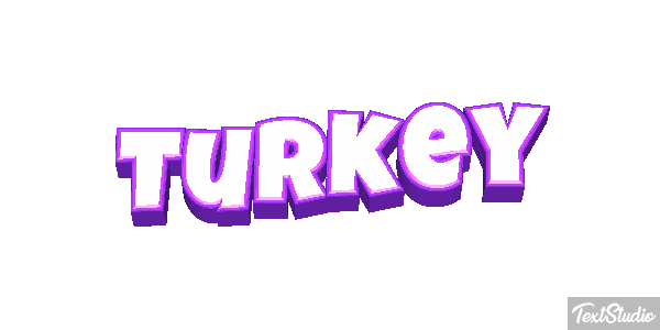 Turkey Effetto testo