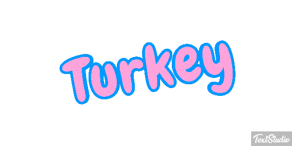 Turkey Effetto testo