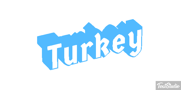 Turkey Effetto testo