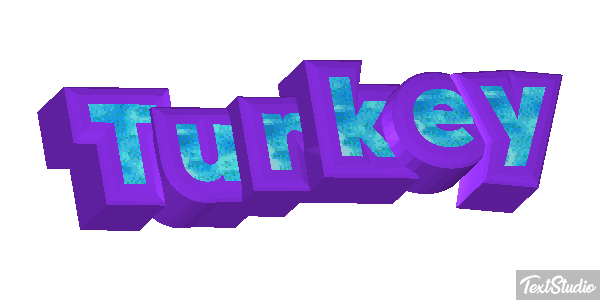 Turkey Effetto testo