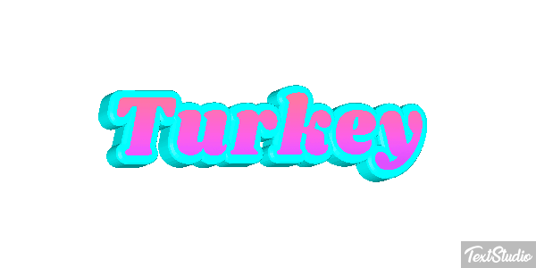 Turkey Effetto testo