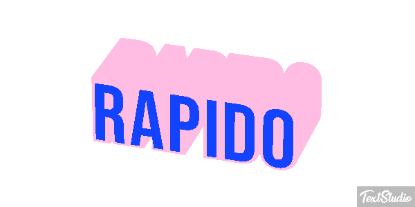 Rápido Text effect
