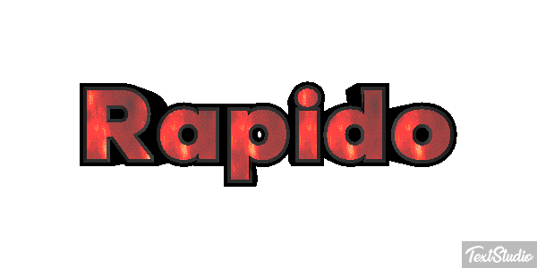 Rápido Text effect