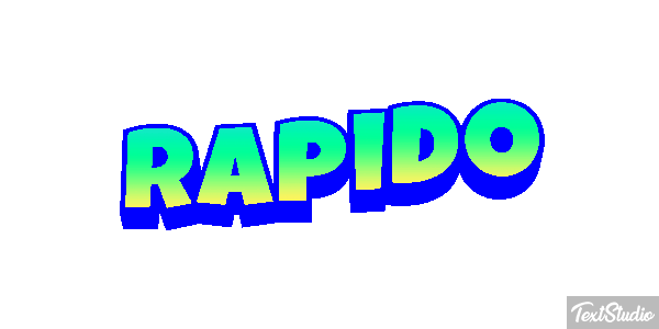 Rápido Text effect