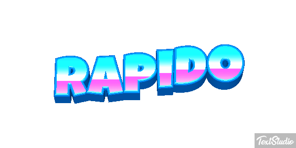 Rápido Text effect