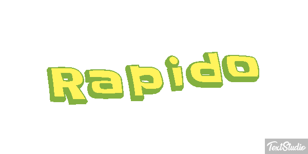 Rápido Text effect