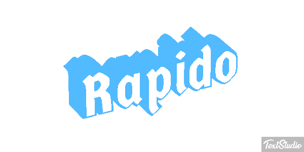 Rápido Text effect