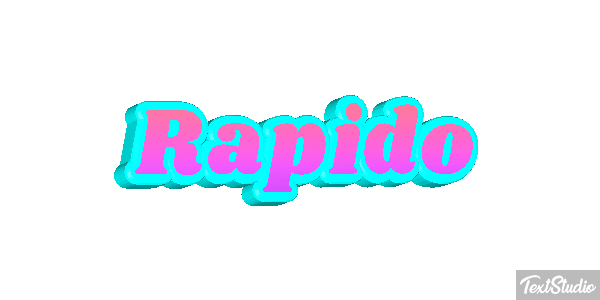Rápido Text effect